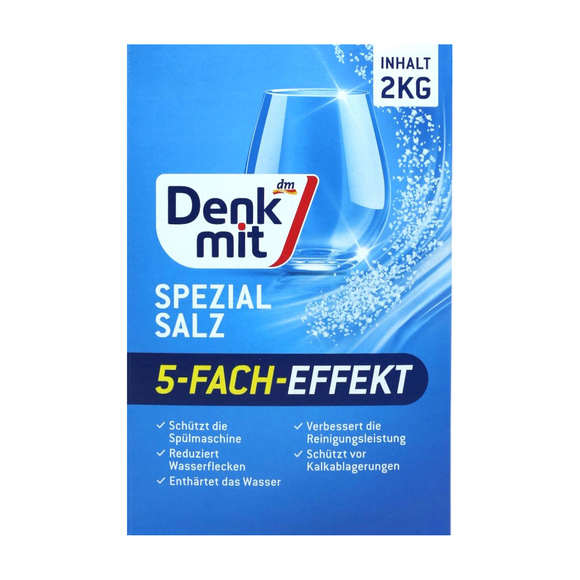 Сіль для посудомийних машин DenkMit Special Salt, 2 кг